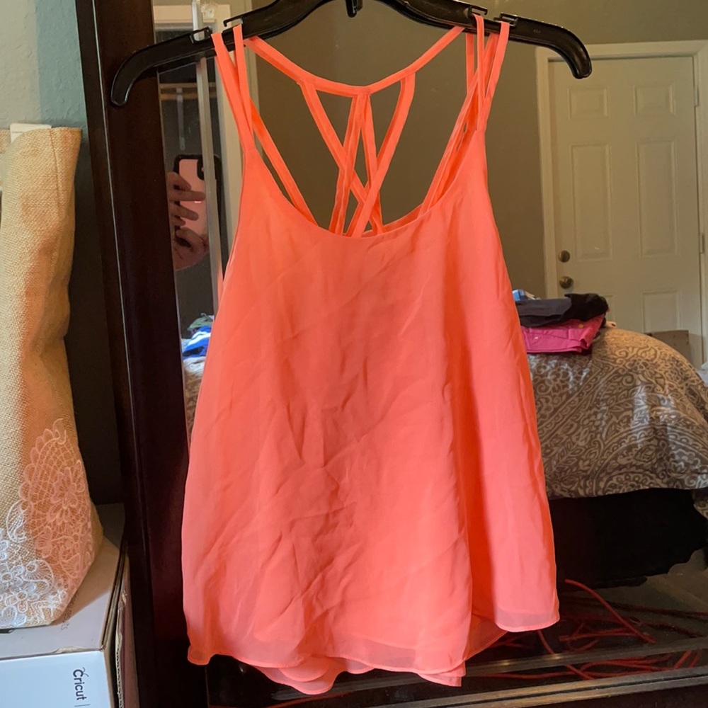 Coral shirt